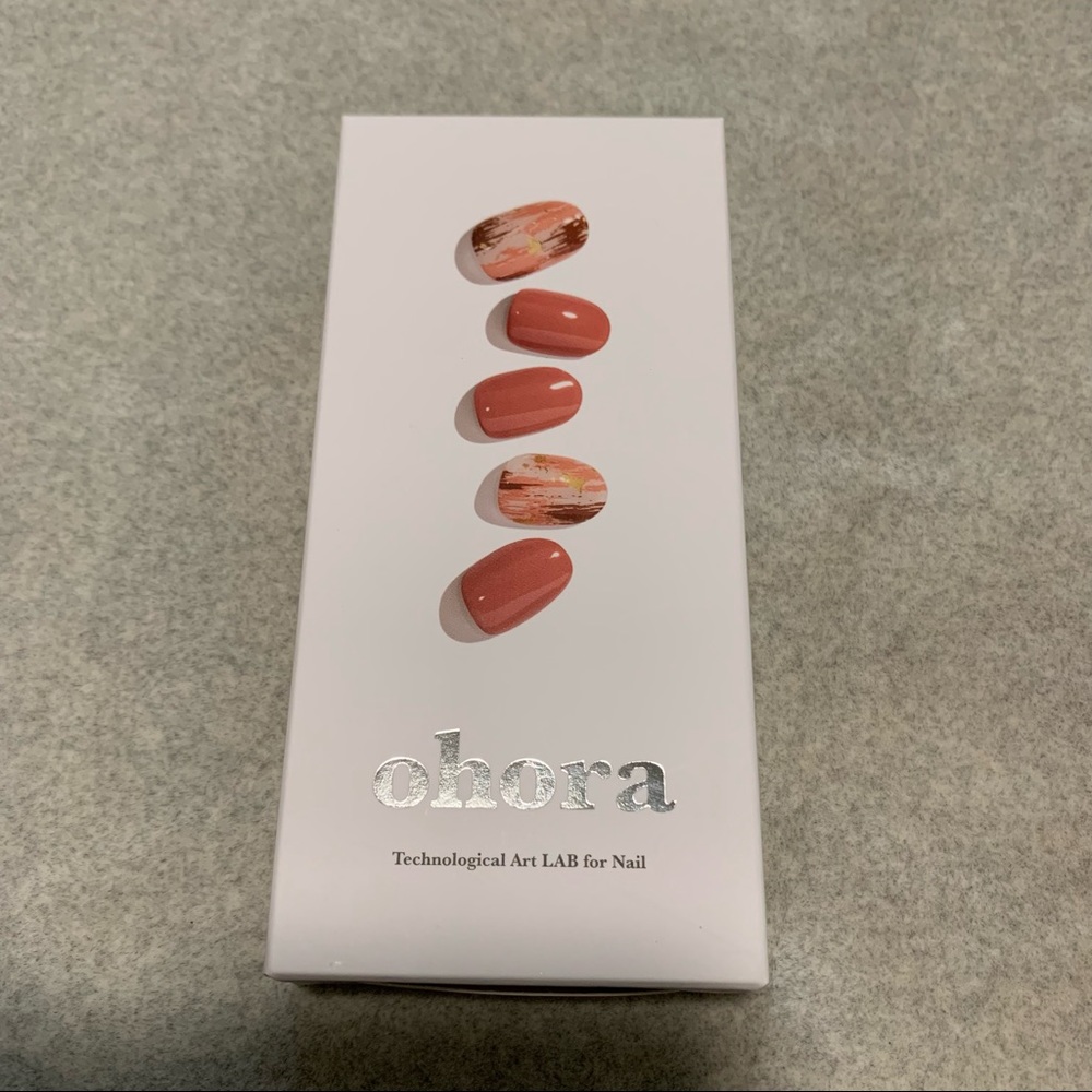 Ohora Gal Nail Set N Coral Rain